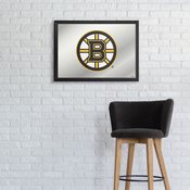 Boston Bruins: Framed Mirrored Wall Sign, AGS-NHBOST-265-01A