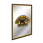 Boston Bruins: Logo - Framed Mirrored Wall Sign, AGS-NHBOST-275-01A
