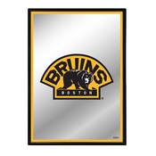 Boston Bruins: Logo - Framed Mirrored Wall Sign, AGS-NHBOST-275-01A