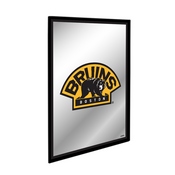 Boston Bruins: Logo - Framed Mirrored Wall Sign, AGS-NHBOST-275-01A