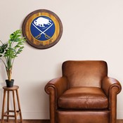 Buffalo Sabres: "Faux" Barrel Top Sign, NHBUFF-240-01