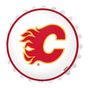 Calgary Flames: Bottle Cap Wall Light, NHCALG-215-01