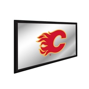 Calgary Flames: Framed Mirrored Wall Sign, AGS-NHCALG-265-01A
