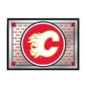 Calgary Flames: Team Spirit - Framed Mirrored Wall Sign, FNB-NHCALG-265-02A