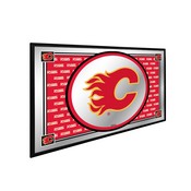 Calgary Flames: Team Spirit - Framed Mirrored Wall Sign, FNB-NHCALG-265-02A