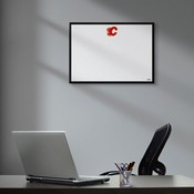 Calgary Flames: Framed Dry Erase Wall Sign, FNB-NHCALG-613-01A