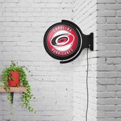 Carolina Hurricanes: Original Round Illuminated Rotating Wall Sign, NHCARH-115-01
