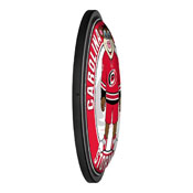 Carolina Hurricanes: Stormy - Round Slimline Lighted Wall Sign, NHCARH-130-02