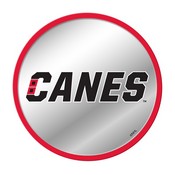 Carolina Hurricanes: Secondary Logo - Modern Disc Mirrored Wall Sign, FNB-NHCARH-235-02A