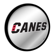 Carolina Hurricanes: Secondary Logo - Modern Disc Mirrored Wall Sign, FNB-NHCARH-235-02A