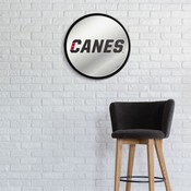 Carolina Hurricanes: Secondary Logo - Modern Disc Mirrored Wall Sign, FNB-NHCARH-235-02A