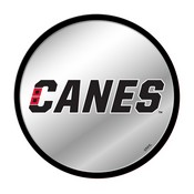 Carolina Hurricanes: Secondary Logo - Modern Disc Mirrored Wall Sign, FNB-NHCARH-235-02A
