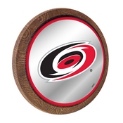 Carolina Hurricanes: Barrel Top Mirrored Wall Sign, AGS-NHCARH-245-01A