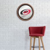 Carolina Hurricanes: Barrel Top Mirrored Wall Sign, AGS-NHCARH-245-01A