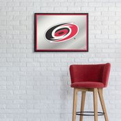 Carolina Hurricanes: Framed Mirrored Wall Sign, AGS-NHCARH-265-01A