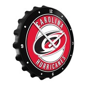 Carolina Hurricanes: Bottle Cap Wall Clock, NHCARH-540-01