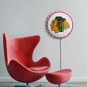 Chicago Blackhawks: Bottle Cap Wall Light, NHCHIC-215-01