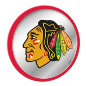Chicago Blackhawks: Modern Disc Mirrored Wall Sign, AGS-NHCHIC-235-01A
