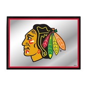 Chicago Blackhawks: Framed Mirrored Wall Sign, AGS-NHCHIC-265-01A