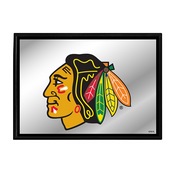 Chicago Blackhawks: Framed Mirrored Wall Sign, AGS-NHCHIC-265-01A