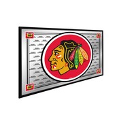 Chicago Blackhawks: Team Spirit - Framed Mirrored Wall Sign, FNB-NHCHIC-265-02A