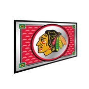 Chicago Blackhawks: Team Spirit - Framed Mirrored Wall Sign, FNB-NHCHIC-265-02A