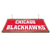 Chicago Blackhawks: Premium Wood Pool Table Light, NHCHIC-330-01