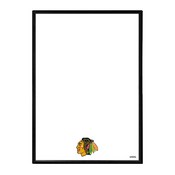 Chicago Blackhawks: Framed Dry Erase Wall Sign, FNB-NHCHIC-613-01A