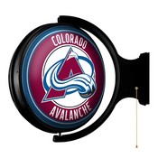 Colorado Avalanche: Original Round Illuminated Rotating Wall Sign, NHCOLO-115-01