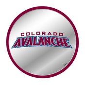 Colorado Avalanche: Secondary Logo - Modern Disc Mirrored Wall Sign