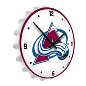 Colorado Avalanche: Bottle Cap Lighted Wall Clock, NHCOLO-545-01
