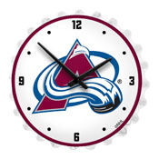 Colorado Avalanche: Bottle Cap Lighted Wall Clock, NHCOLO-545-01