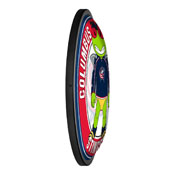 Columbus Blue Jackets: Stinger - Round Slimline Lighted Wall Sign, NHCOLU-130-02