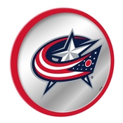 Columbus Blue Jackets: Modern Disc Mirrored Wall Sign (NHCOLU-235-01), AGS-NHCOLU-235-01A