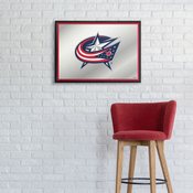 Columbus Blue Jackets: Framed Mirrored Wall Sign, AGS-NHCOLU-265-01A