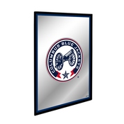 Columbus Blue Jackets: Logo - Framed Mirrored Wall Sign, AGS-NHCOLU-275-01A