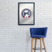 Columbus Blue Jackets: Logo - Framed Mirrored Wall Sign, AGS-NHCOLU-275-01A