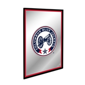 Columbus Blue Jackets: Logo - Framed Mirrored Wall Sign, AGS-NHCOLU-275-01A