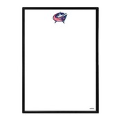 Columbus Blue Jackets: Framed Dry Erase Wall Sign, FNB-NHCOLU-613-01A