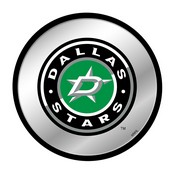 Dallas Stars: Secondary Logo - Modern Disc Mirrored Wall Sign, FNB-NHDALS-235-02A