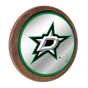 Dallas Stars: Barrel Top Mirrored Wall Sign, AGS-NHDALS-245-01A
