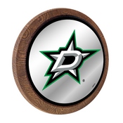 Dallas Stars: Barrel Top Mirrored Wall Sign, AGS-NHDALS-245-01A