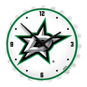 Dallas Stars: Bottle Cap Lighted Wall Clock, NHDALS-545-01