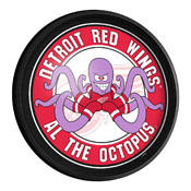 Detroit Red Wings: Al the Octopus - Round Slimline Lighted Wall Sign, NHDTRW-130-02