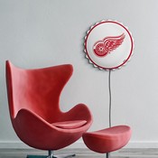 Detroit Red Wings: Bottle Cap Wall Light, NHDTRW-215-01
