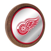 Detroit Red Wings: Barrel Top Mirrored Wall Sign, AGS-NHDTRW-245-01A