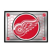 Detroit Red Wings: Team Spirit - Framed Mirrored Wall Sign, FNB-NHDTRW-265-02A