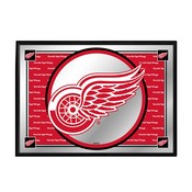 Detroit Red Wings: Team Spirit - Framed Mirrored Wall Sign, FNB-NHDTRW-265-02A