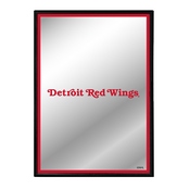 Detroit Red Wings: Logo - Framed Mirrored Wall Sign, AGS-NHDTRW-275-01A