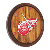 Detroit Red Wings: "Faux" Barrel Top Wall Clock, NHDTRW-560-01